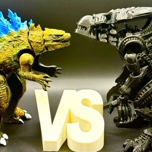 Godzilla vs Alien Queen